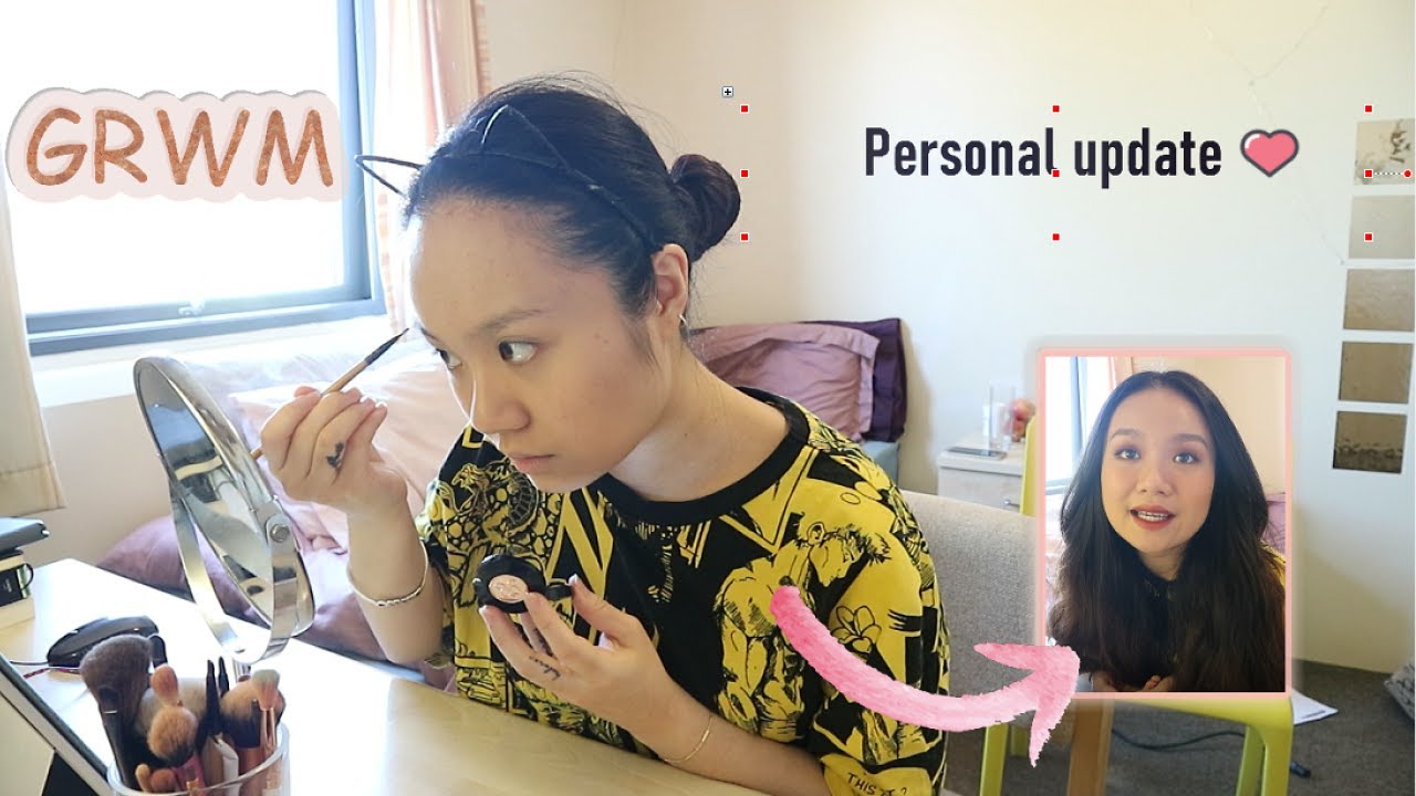 GRWM - Personal update | Mẹo makeup nhỏ và cách sử dụng thời gian rảnh mùa Covid