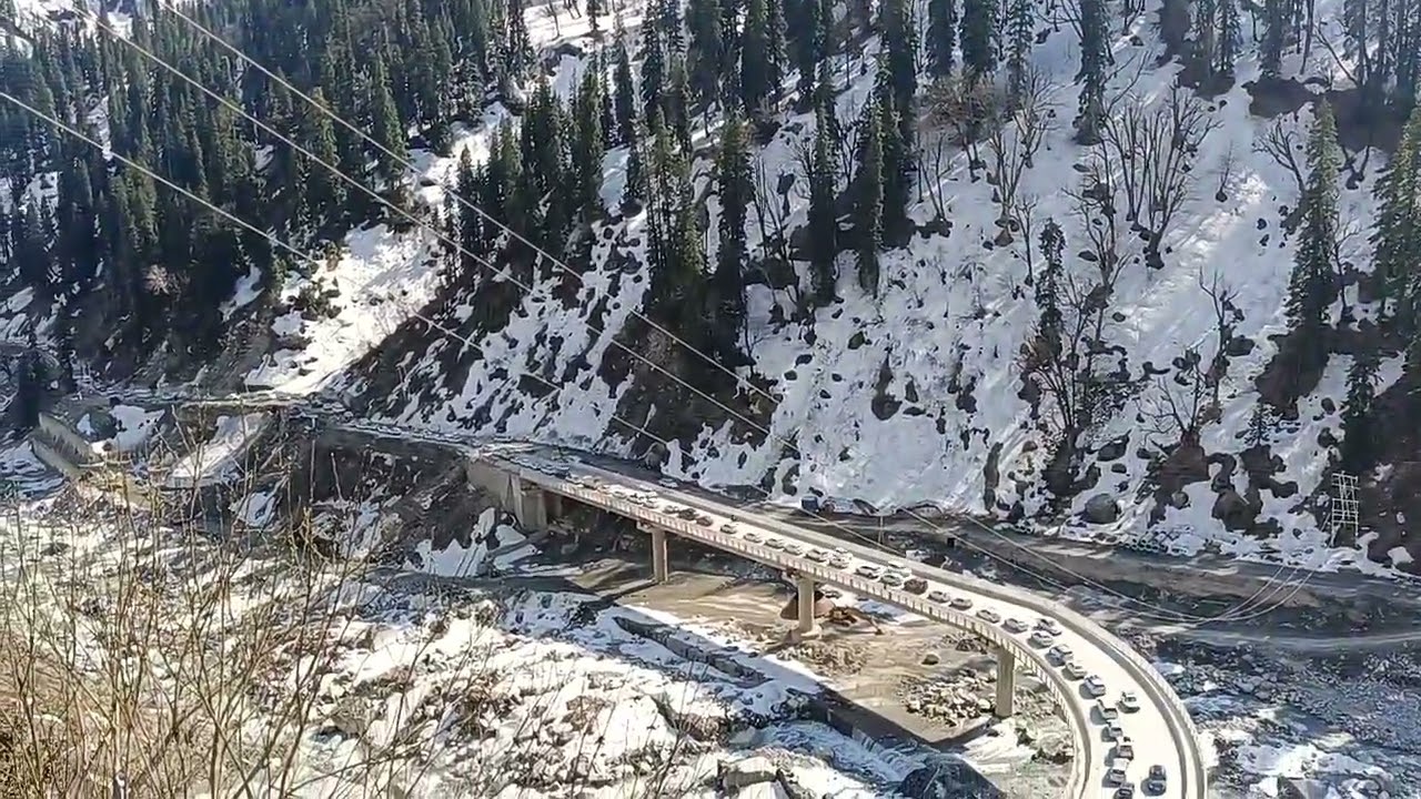 Traffic Jam at Solang Valley Manali April 2024