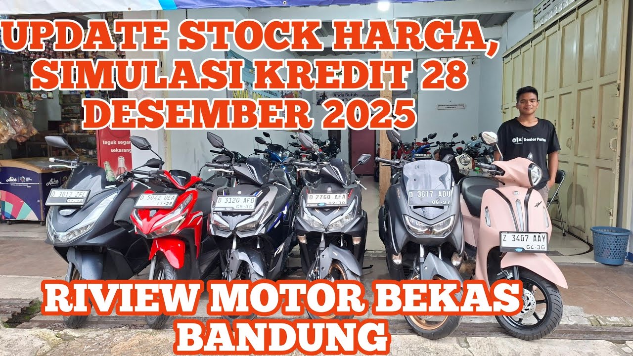 update harga simulasi credit dan [stok] motor bekas bandung Bersama izhar di Sapajadi Motor