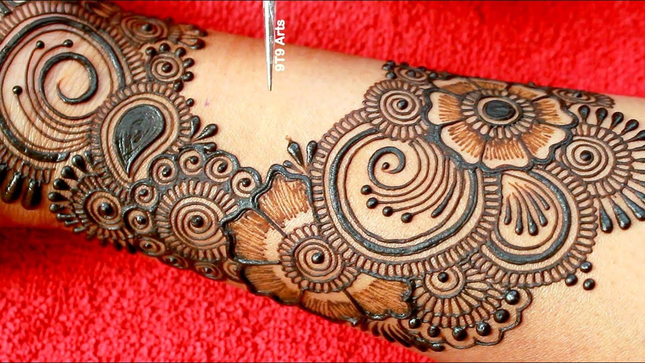 🥇Stylish simple full hand mehndi design | Mehndi design easy and beautiful front hand | Henna Mehndi