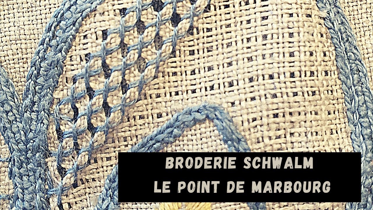 Point de Marbourg broderie Schwalm