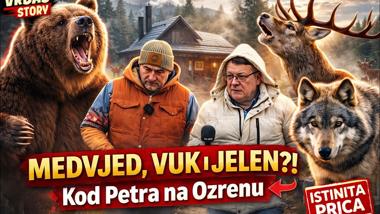 Majke su im ubijene, a Petar ih udomio – Medvjedi, jeleni i vuk na jednom mjestu na Ozrenu