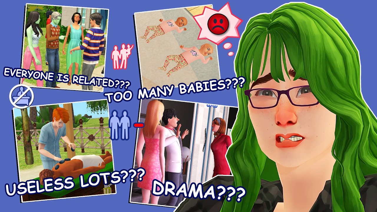 How to (and not to) play one neighborhood in Sims 2 [beginner friendly]