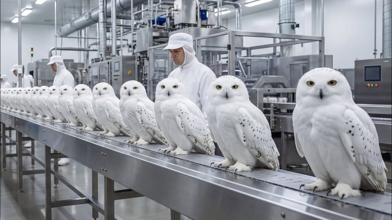Inside a Modern Snowy Owl Factory | Full Production Process Documentary&rdquo; ✅