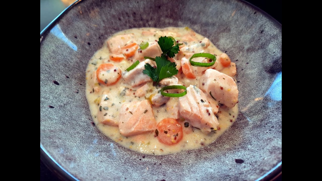 La blanquette de saumon par Tchin Tchin les amis
