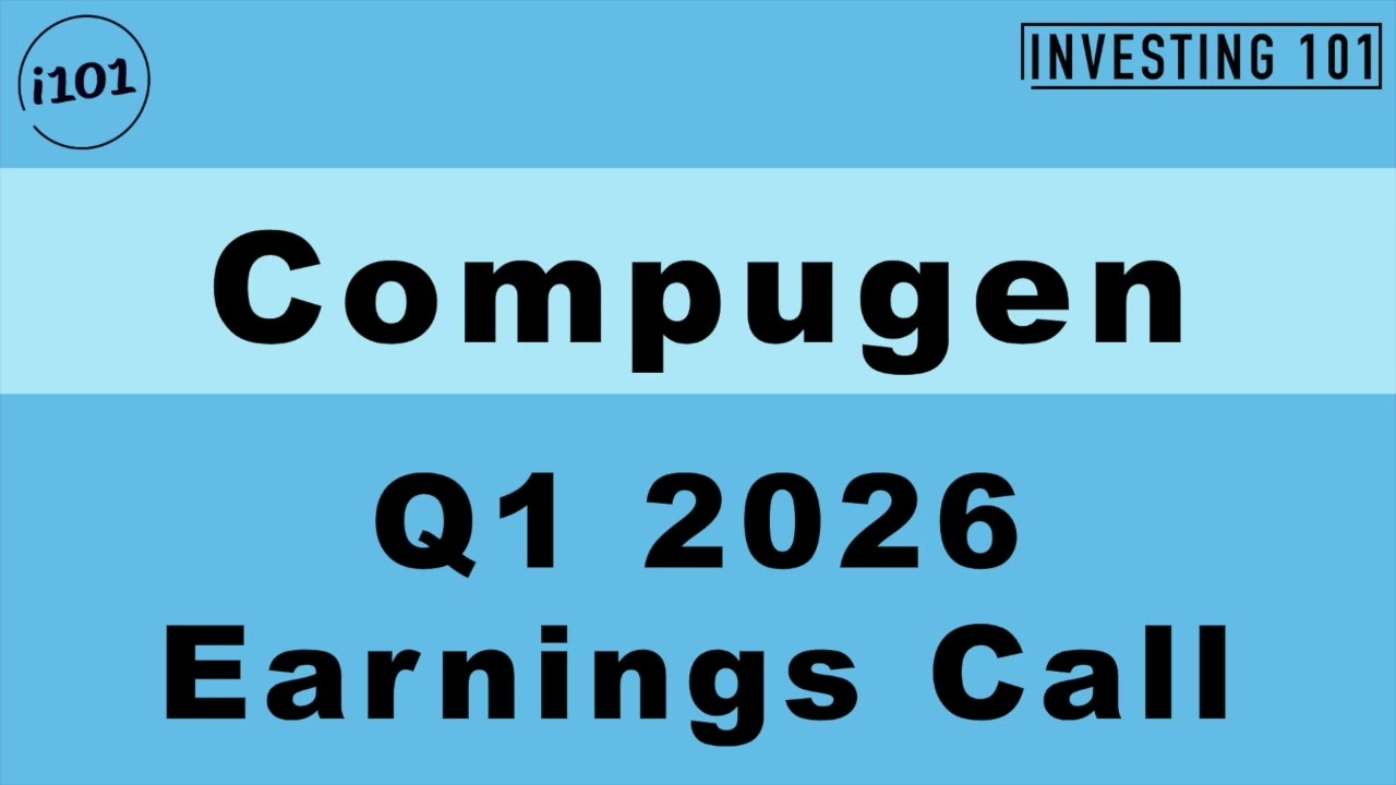 Compugen Q1 2026 Earnings Call | Milestone Payments Drive Net Income To $4.5M As Pipeline Scales