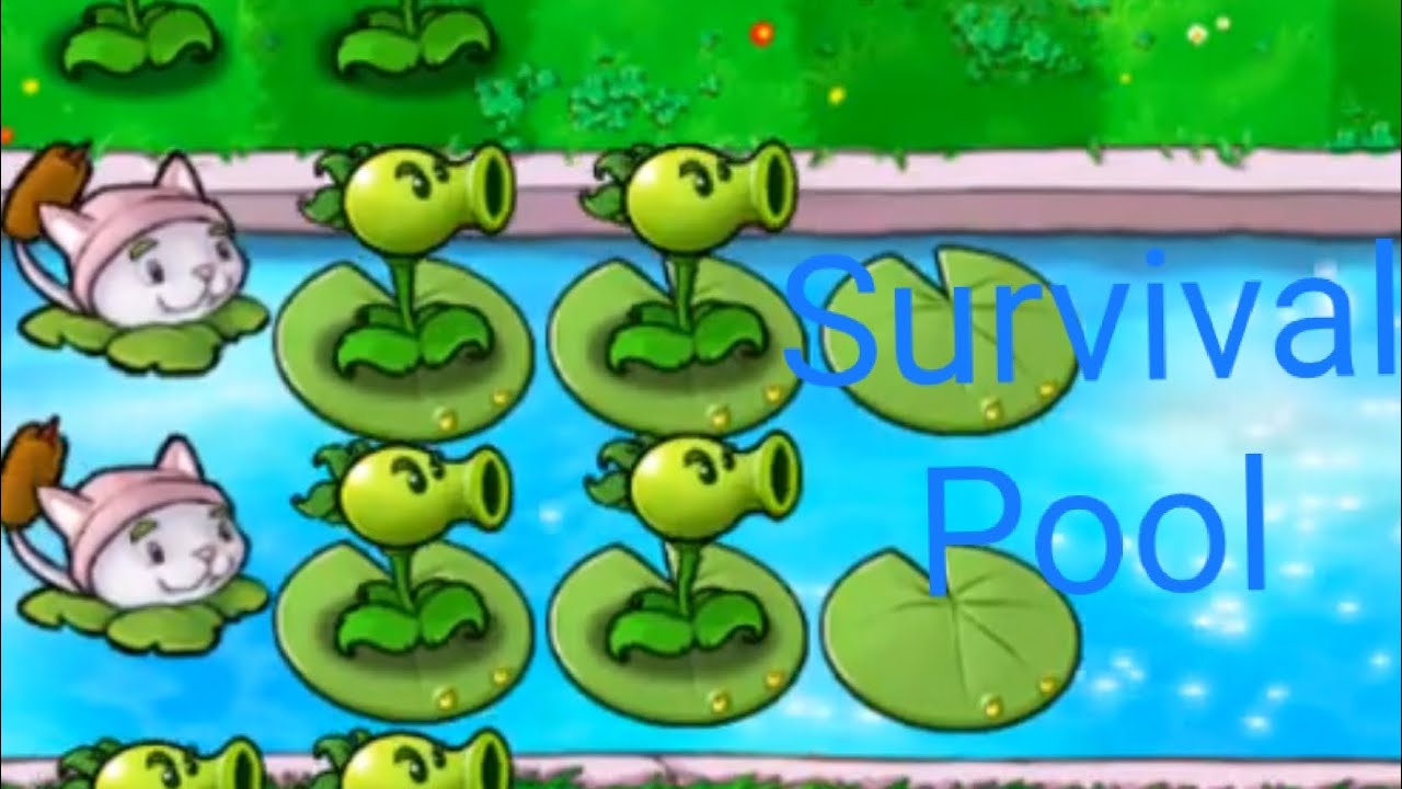 PVZ: Survival Pool walkthrough