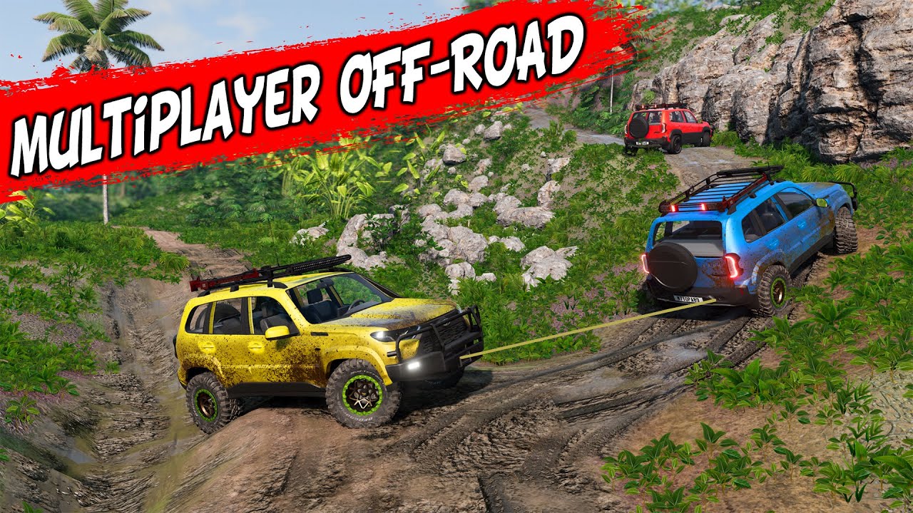 &Ccedil;AMURA BATTIK MULTİPLAYER OFF-ROAD ZAMANI / BeamNG.drive / Diy steering wheel set