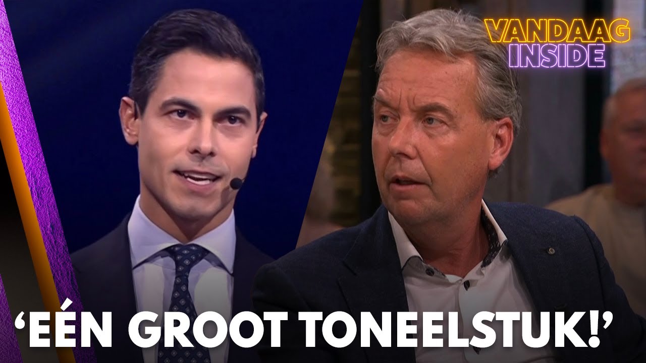 Valentijn Driessen prikt door Rob Jetten heen: 'Eén groot toneelstuk!' | VANDAAG INSIDE
