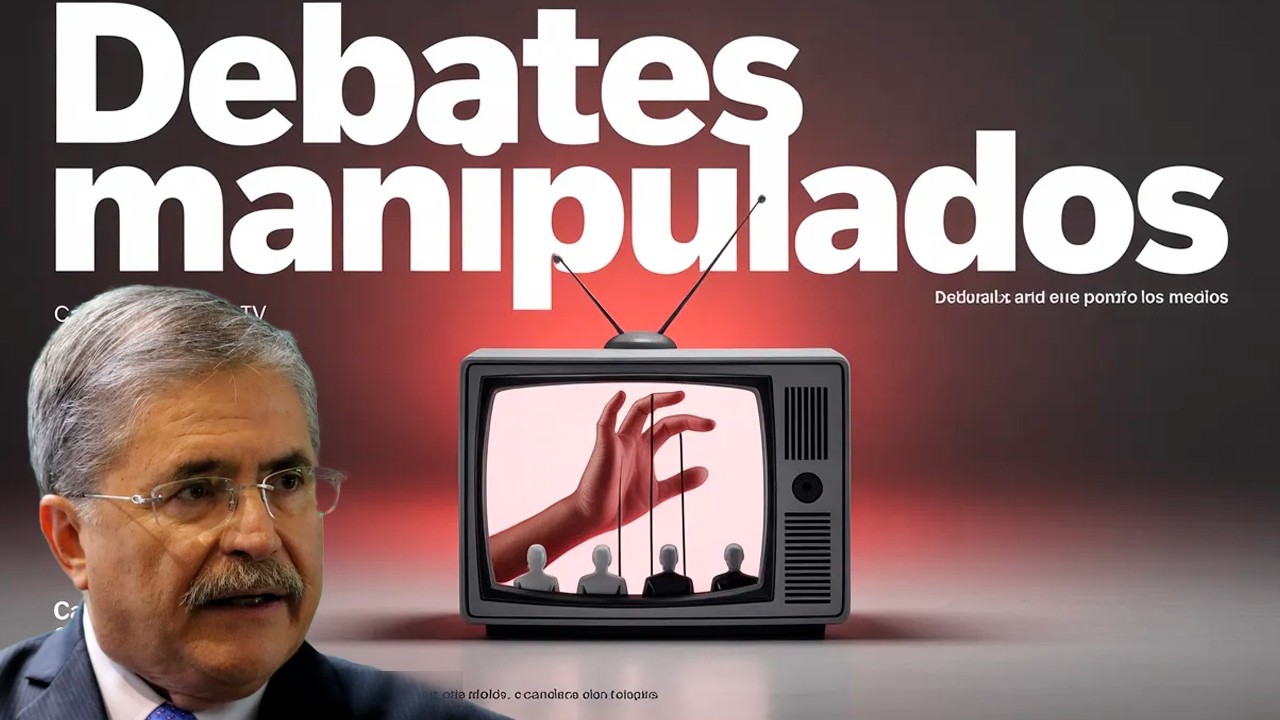 “DEBATES MANIPULADOS” — CASTRO DESTROZA TV ⚡