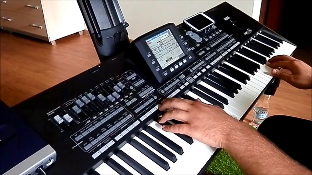 KORG Pa3X   Yurii Shatunov   Bielyje rozy Белые pозы