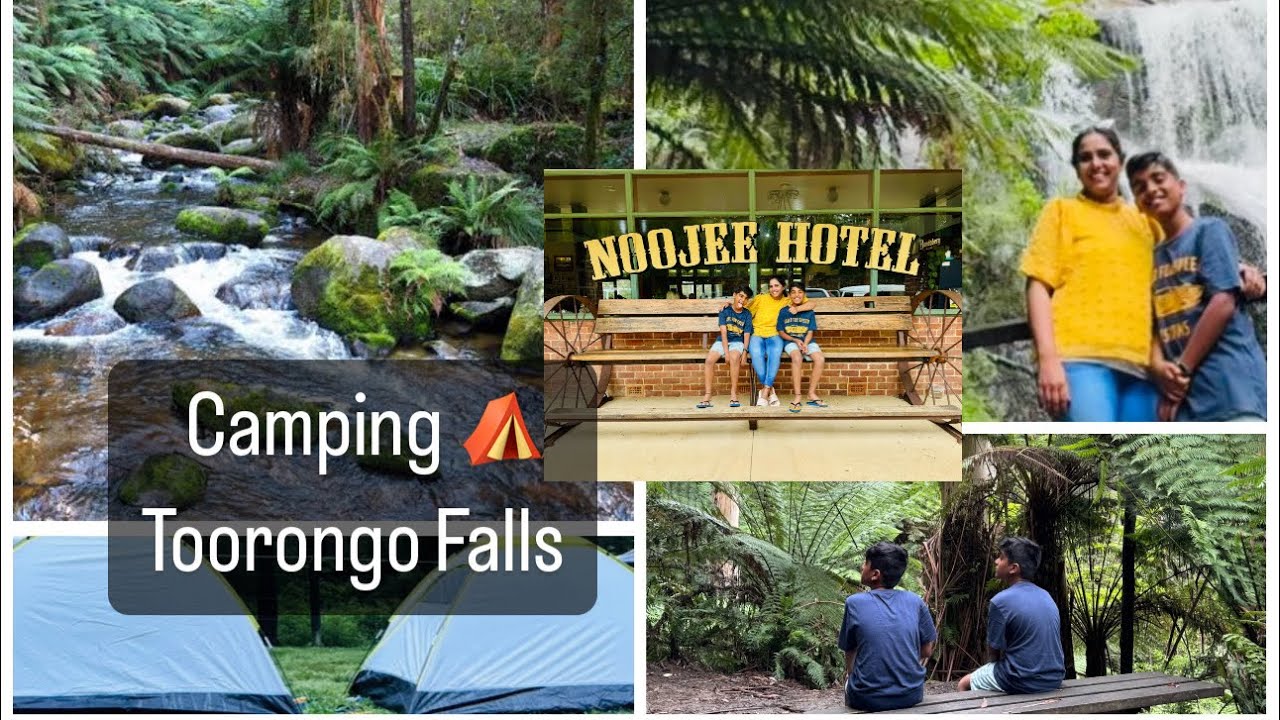Camping Toorongo falls🔥#australia #victoria #mustgo  #kids
