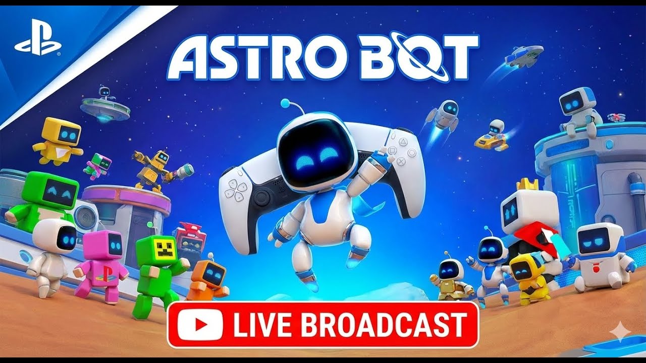 LIVE 🔴 Astro Bot PS5 Gameplay | Chill Fun + Epic Platforming 🤖✨ #ps5pro #live #broadcast