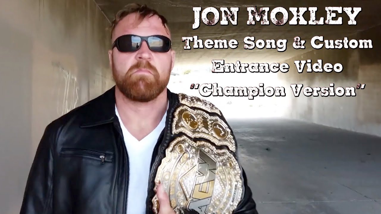 AEW Jon Moxley Theme Song and Custom Entrance Video - 