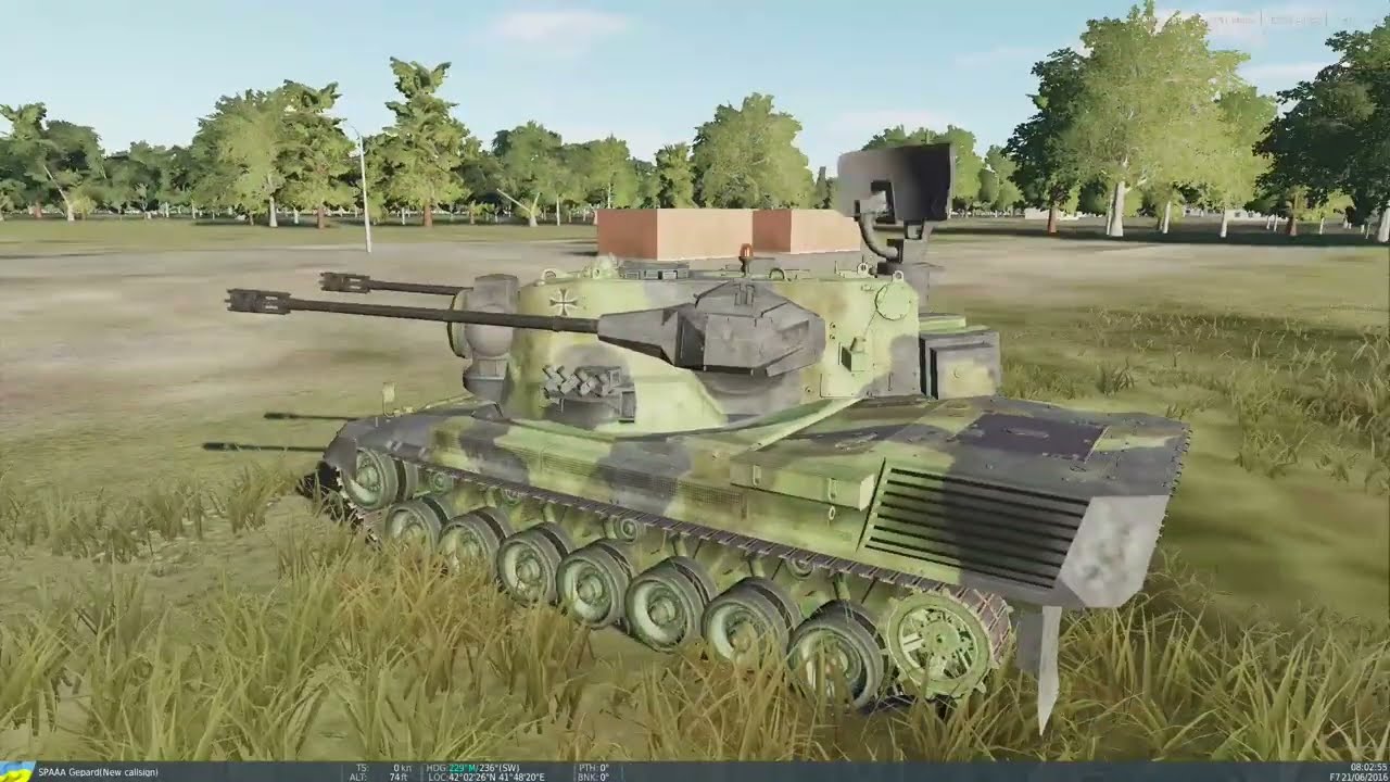 Гепард обороны Украины | DCS World | Общие виды вооруженных сил | Украина