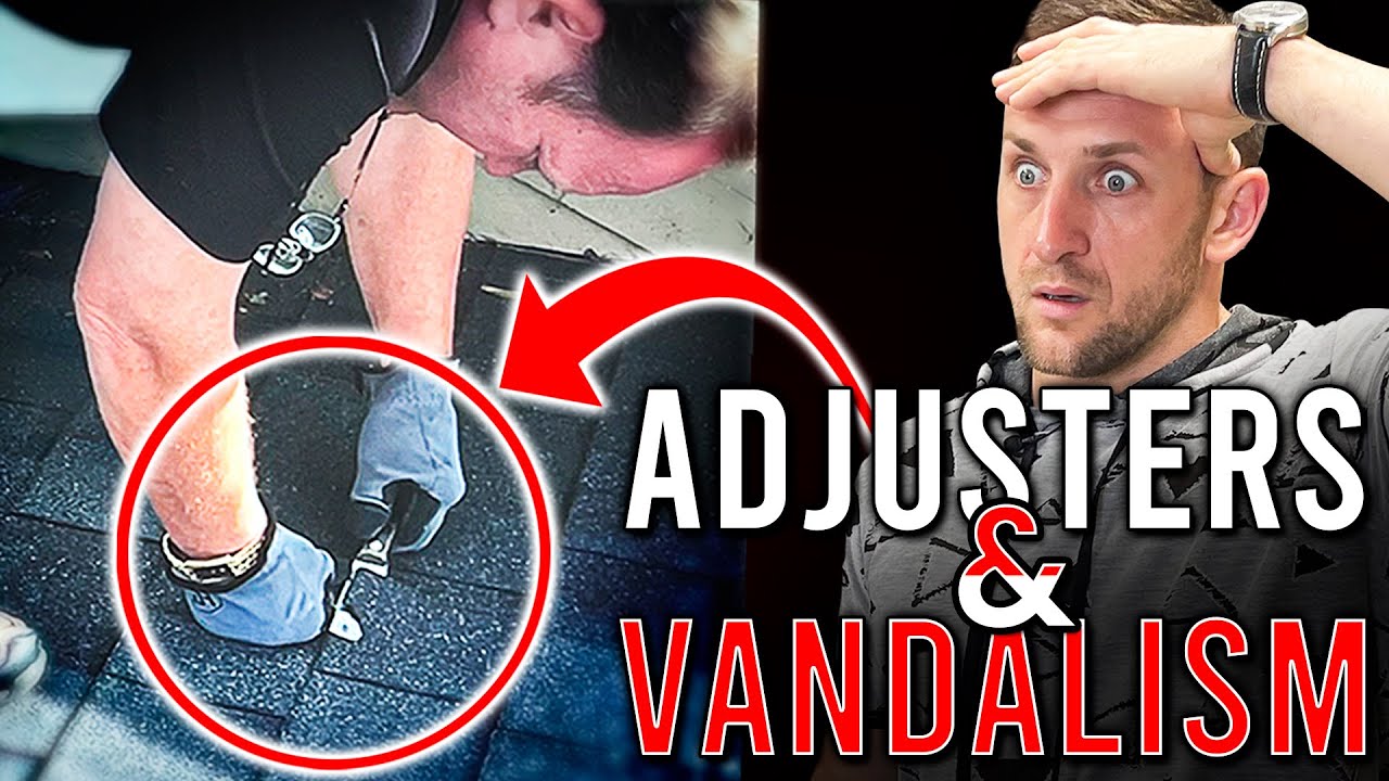 Roofing Vandalism and Insurance Fraud by Adjusters Explained by Roofer