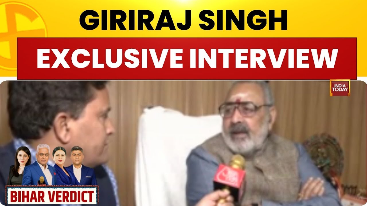 Bihar Elections 2025 EXCLUSIVE: Giriraj Singh Interview on Bihar Polls, BJP's 2020 Performance