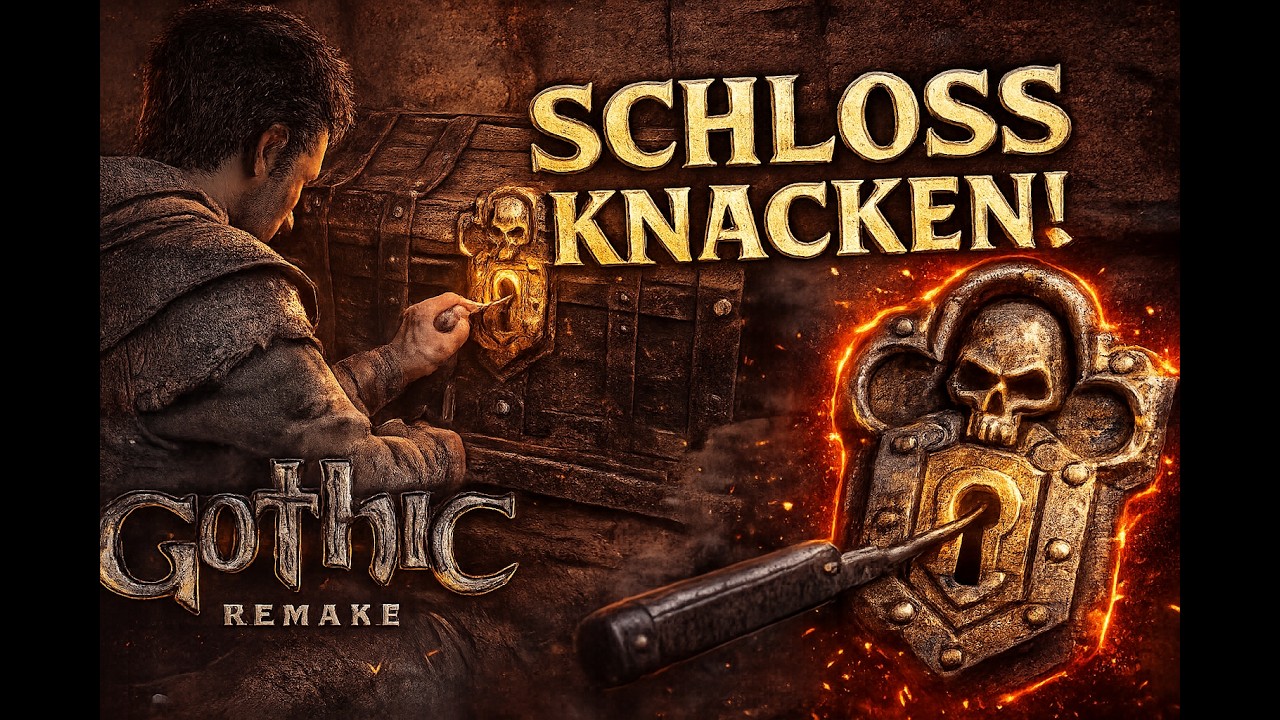 Gothic 1 Remake Schl&ouml;sser knacken Guide &ndash; Einfach erkl&auml;rt auf Deutsch | Lockpicking Tutorial & Trick