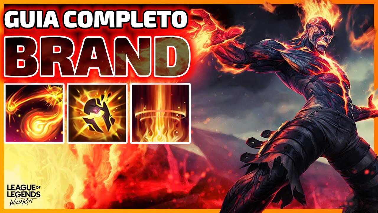 [GUIA COMPLETO] COMO JOGAR DE BRAND - LOL WILD RIFT