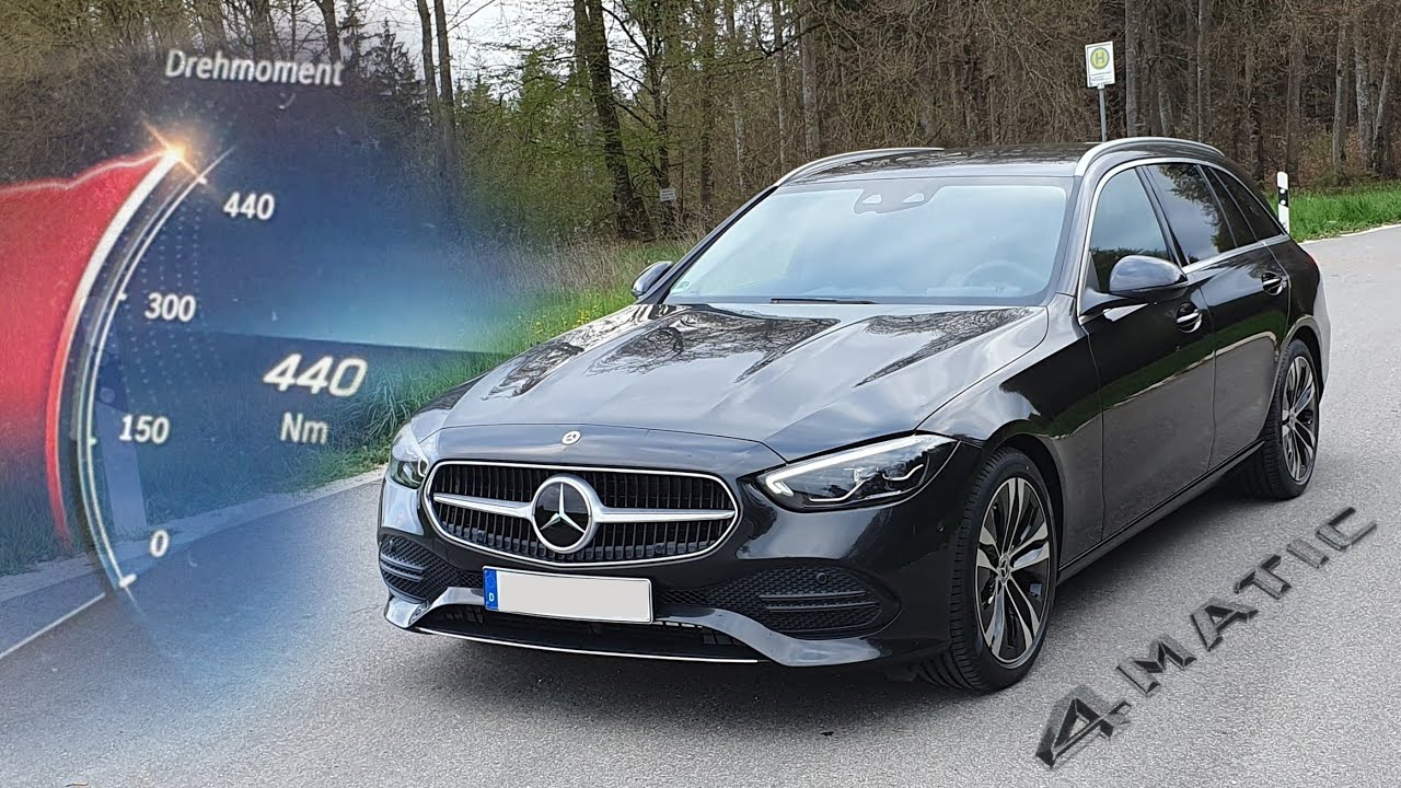 Mercedes C220d 4Matic S206 0-100 km/h