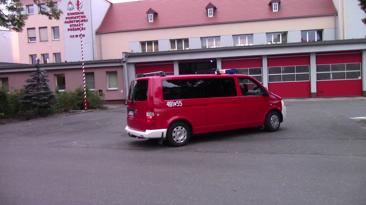 [Komunikat !!! ]  Wyjazd Alarmowy GBA z JRG Kościan