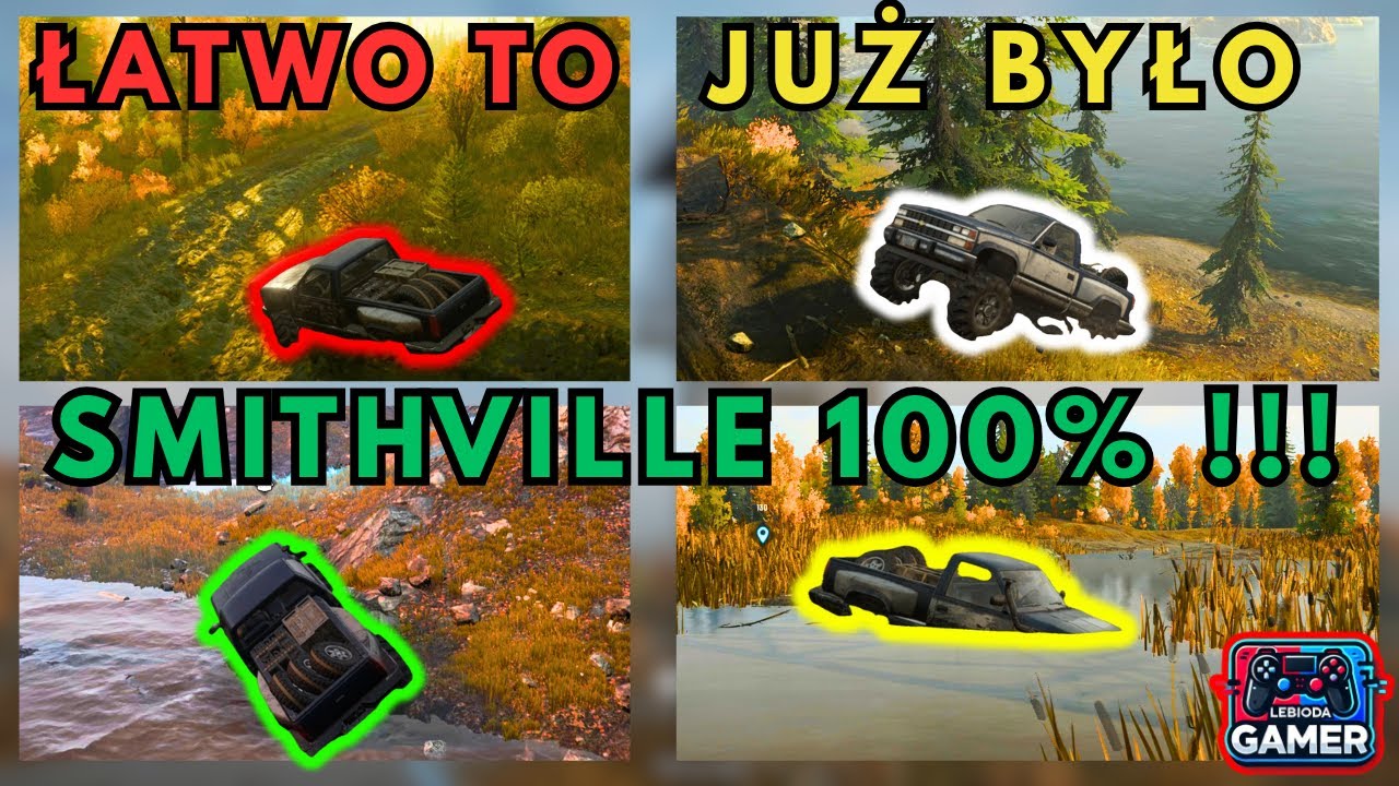 CZYSTO NA MAPIE! 🗼 Zapora Smithville na 100% i darmowe 30.000$ | SnowRunner