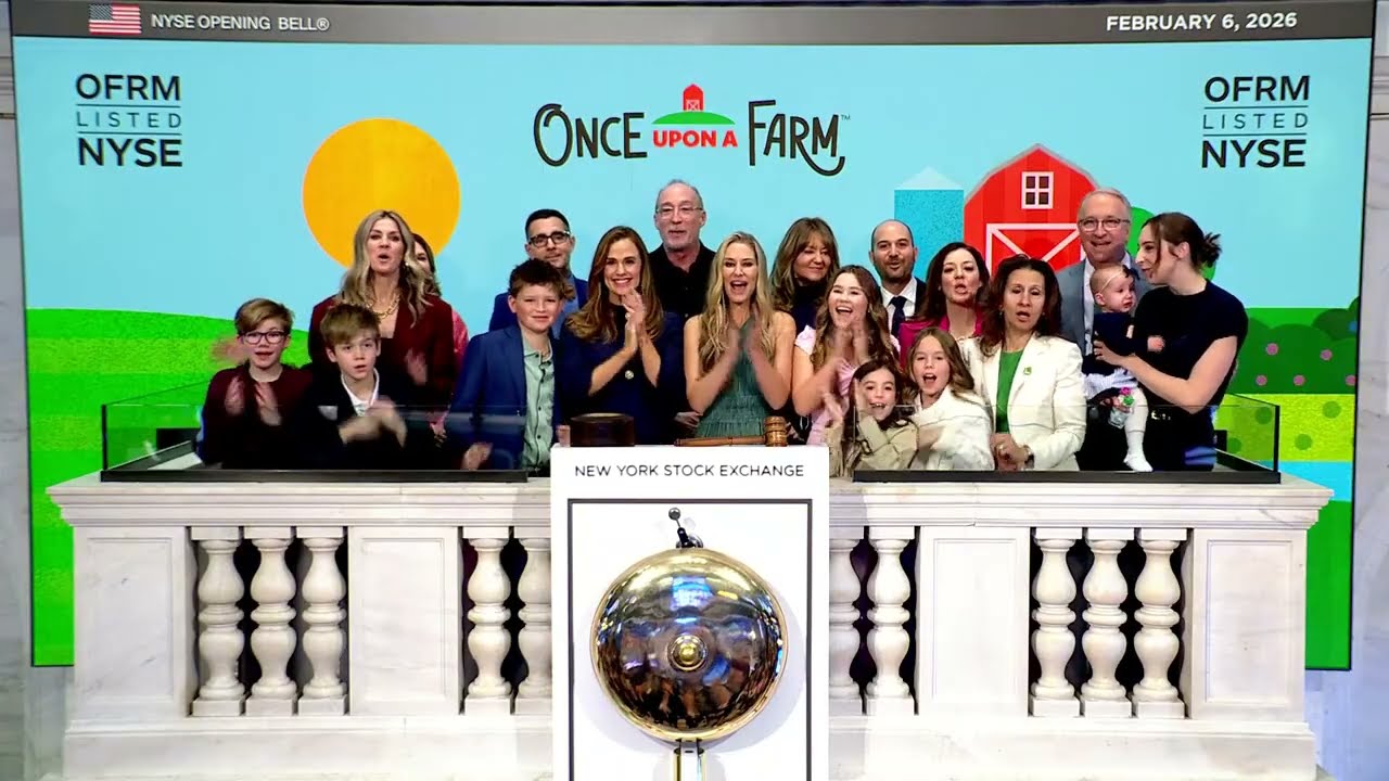 Once Upon a Farm, PBC (NYSE: OFRM) Rings The Opening Bell®