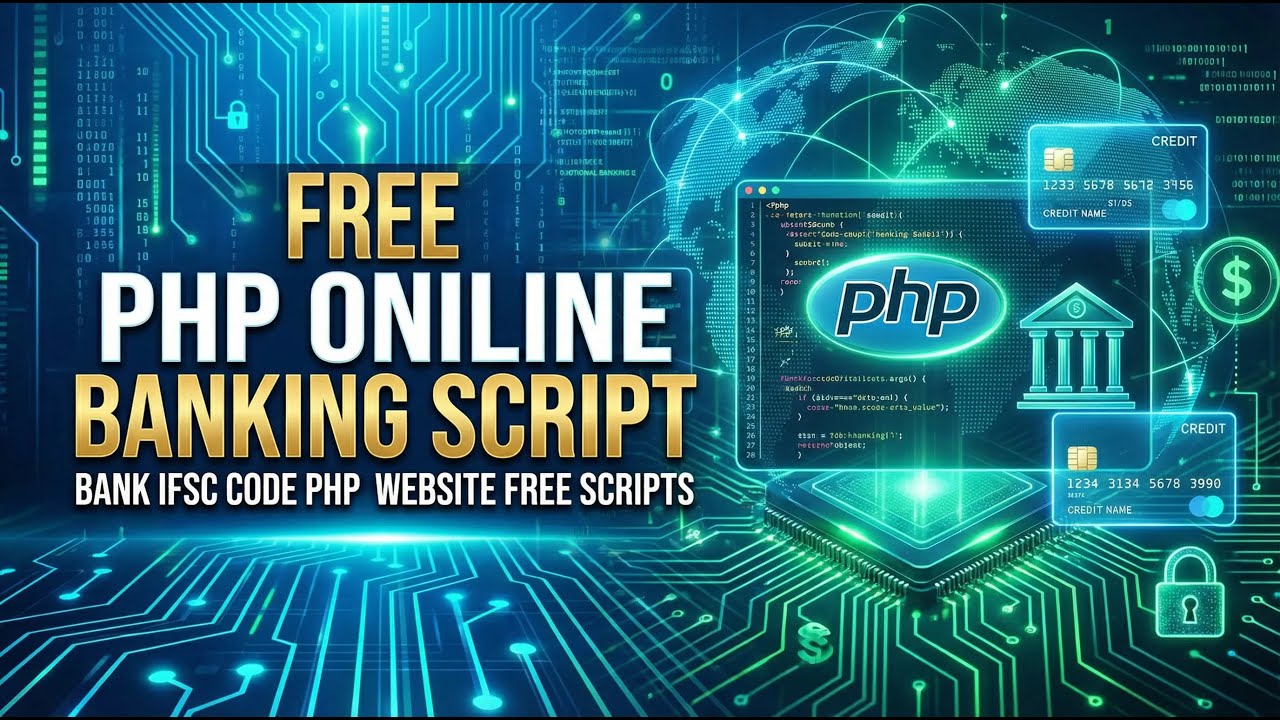 Бесплатный PHP-скрипт для онлайн-банкинга - бесплатные скрипты для создания банковских IFSC-кодов...