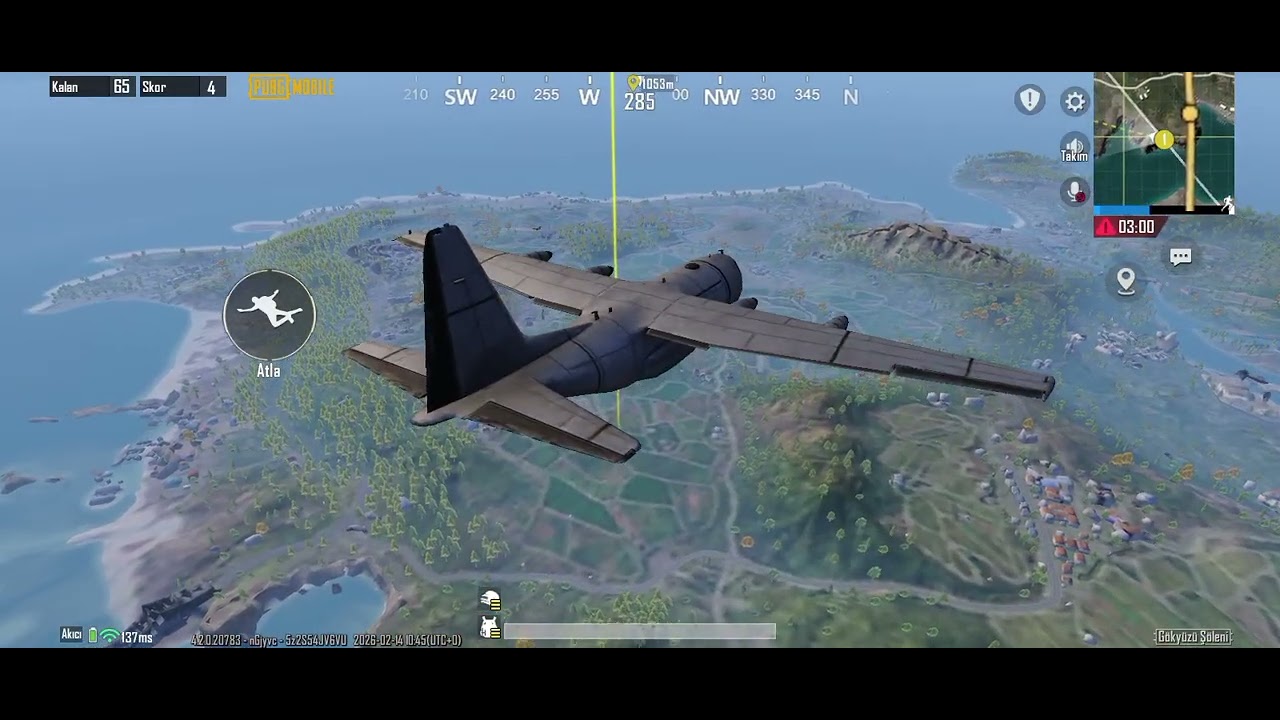 PUBG MOBİLE (ALAADDİN MODU14 Şubat 2026