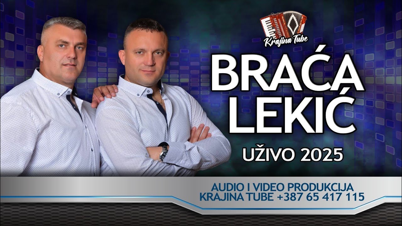 BRAĆA LEKIĆ - Reci mi da me ne voliš , Plače nebo plače Bog,Pola para Mega Miks (Uživo 2025)