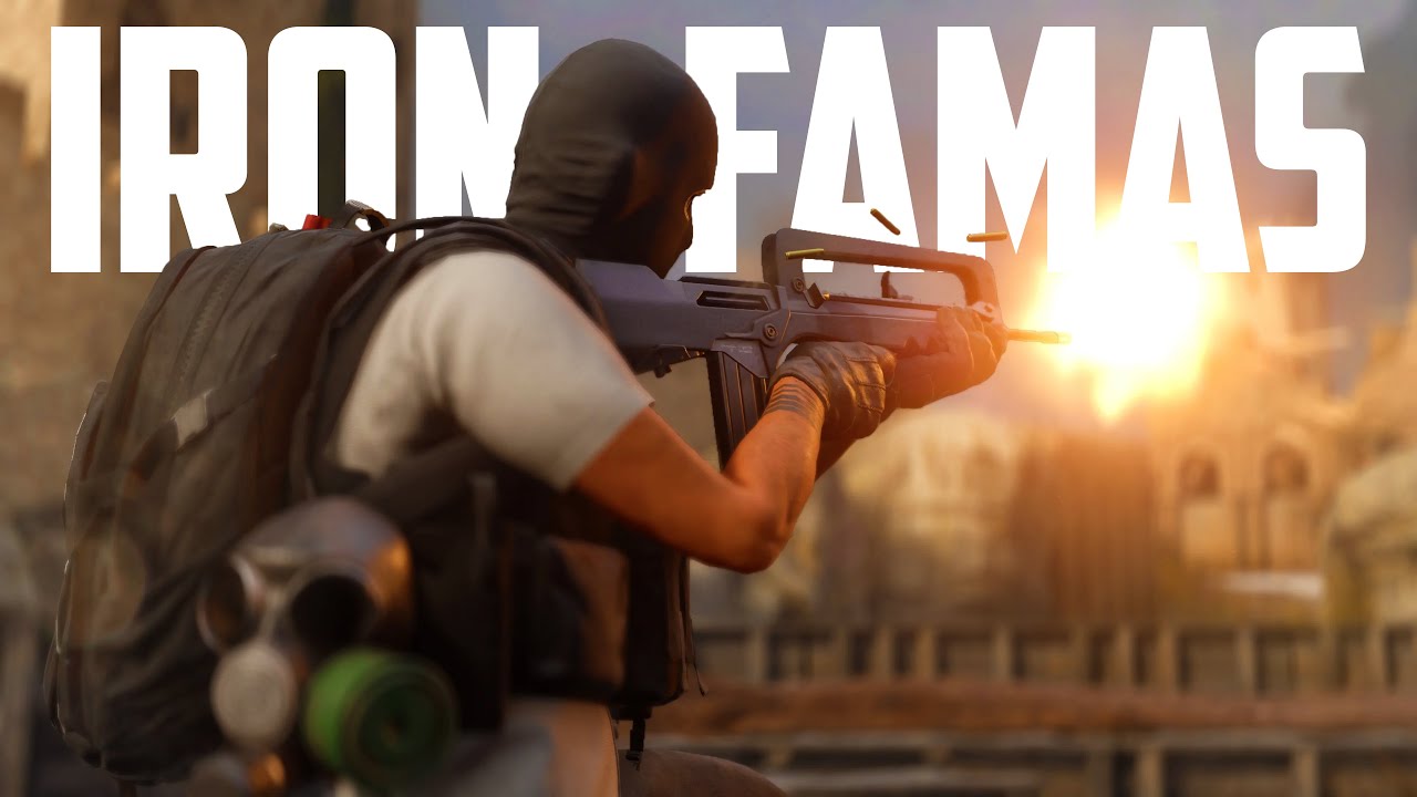Holding Back Teams With Iron Sight Famas - Insurgency Sandstorm