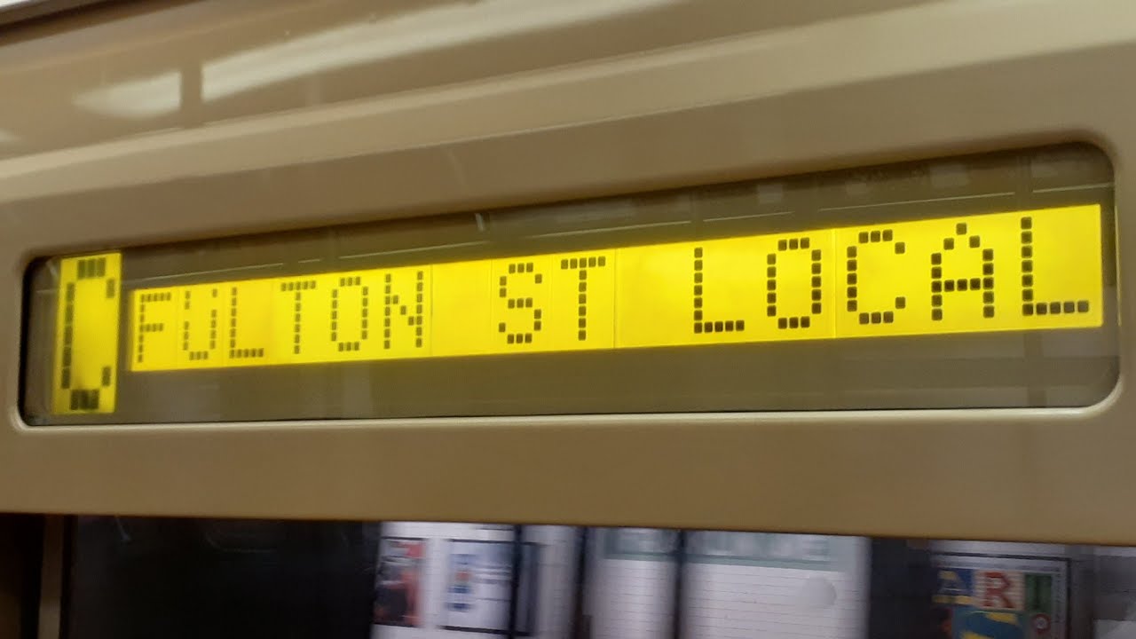 R46 (C) Train Ride From Broadway Junction To Nostrand Avenue