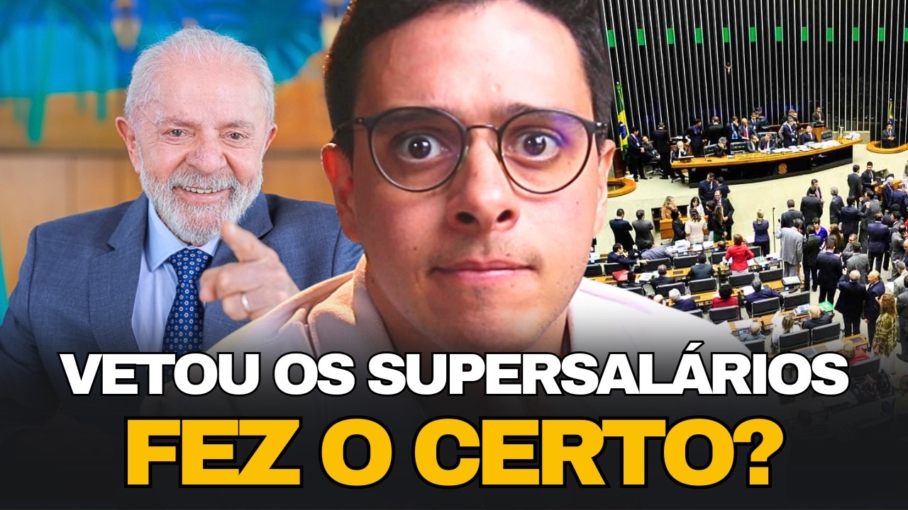 LULA VETA SUPERSALÁRIOS PARA CONCURSOS DO LEGISLATIVO l MINHA OPINIÃO