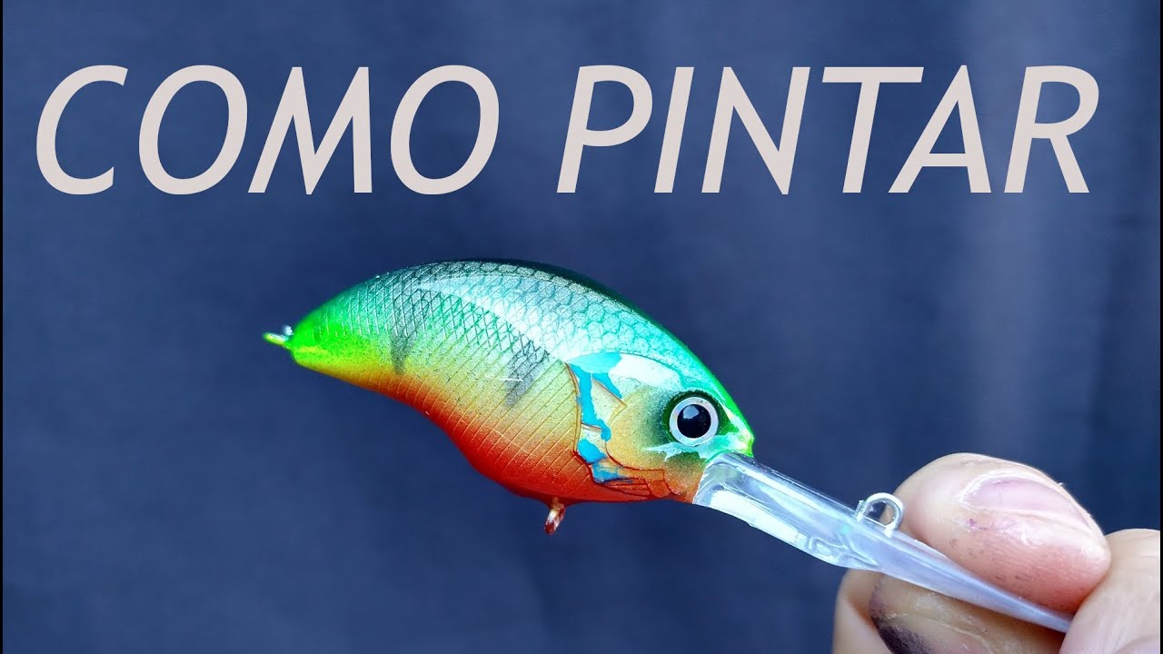 Como pintar sua isca artificial!