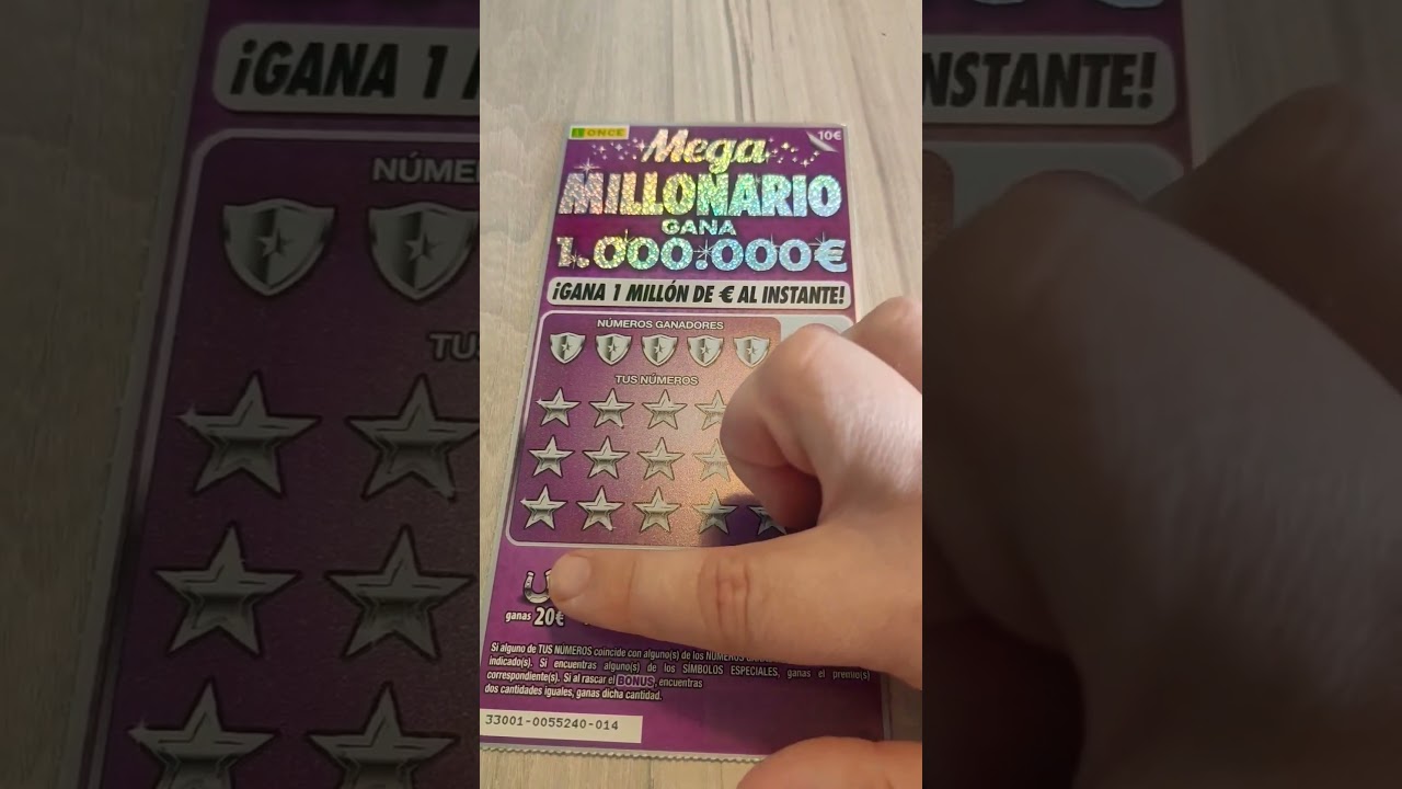 &iquest;Como se juega al nuevo rasca Mega Millonario? #megamillonario #rascas #raspadillas
