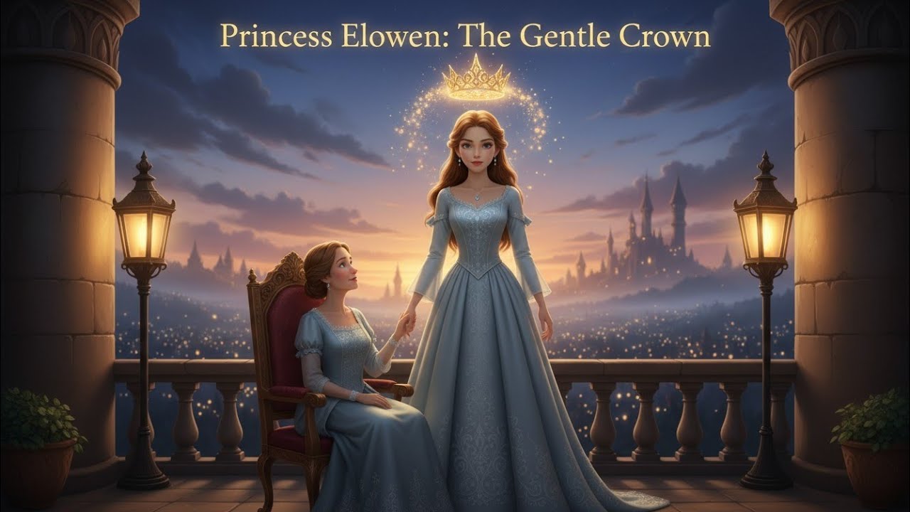 Princess Elowen: The Gentle Crown ✨ | Bedtime Story for Kids in English | Magical Princess Story 👑 |