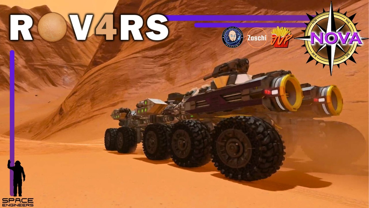 Absturz oder Abstieg? 4700 Tonnen am Abgrund! - Space Engineers ROV4RS 65