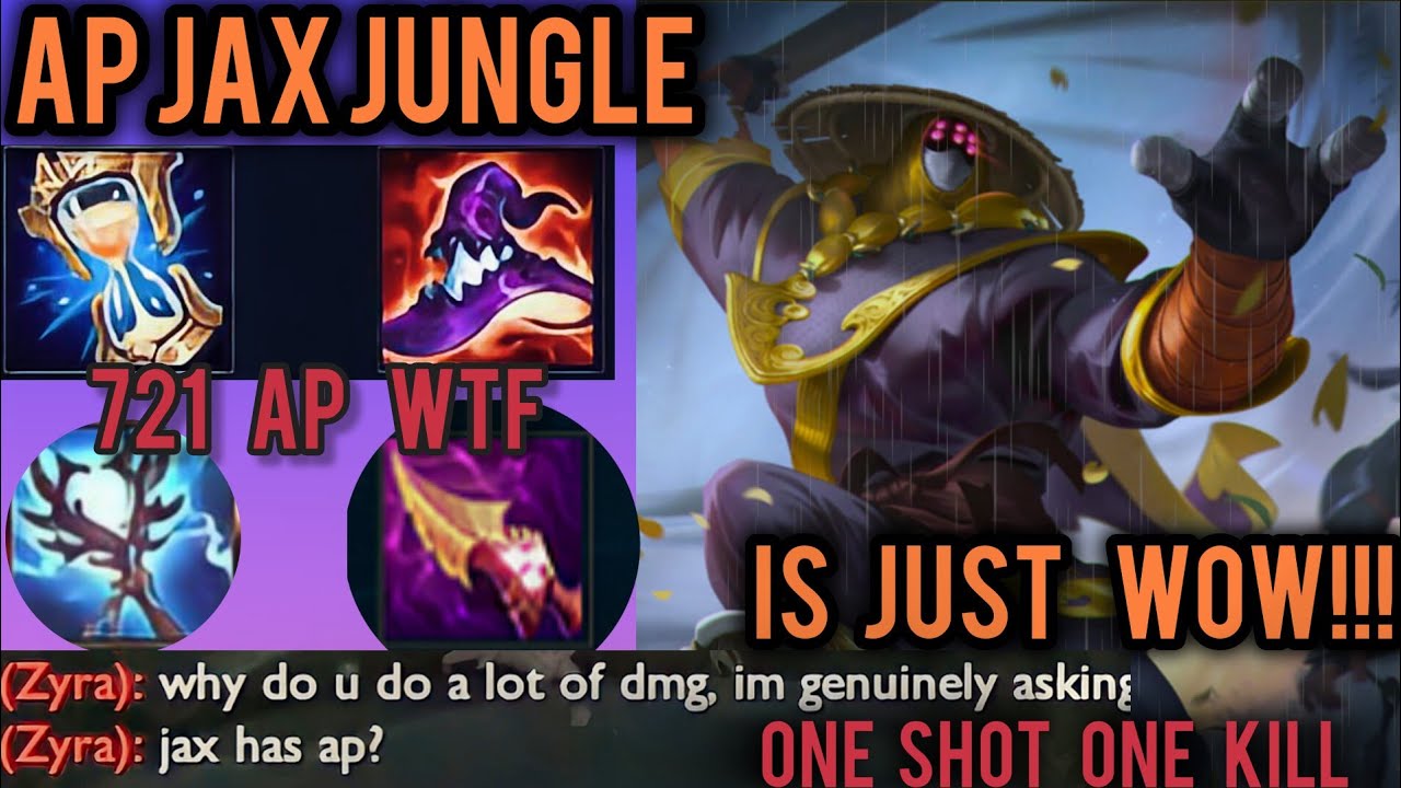 How to play New AP Jax Jungle In Season 14 - League of Legends