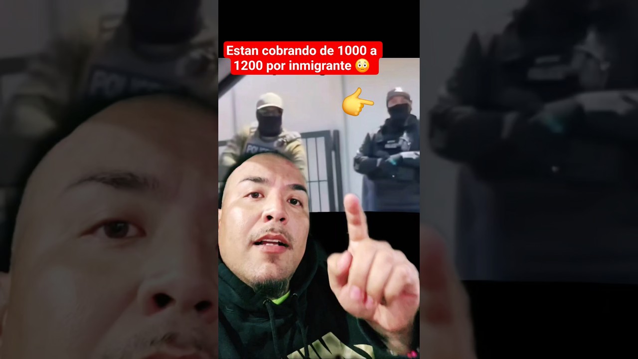 No es Migracion, son caza recompensas que estan cobrando hasta 1000 dolares por inmigrante