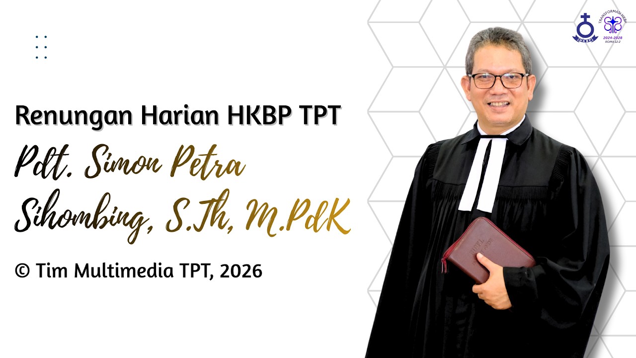 Renungan Harian HKBP Tg. Priok Timur [Senin, 16 Februari 2026 - Amsal 3 : 5-6]