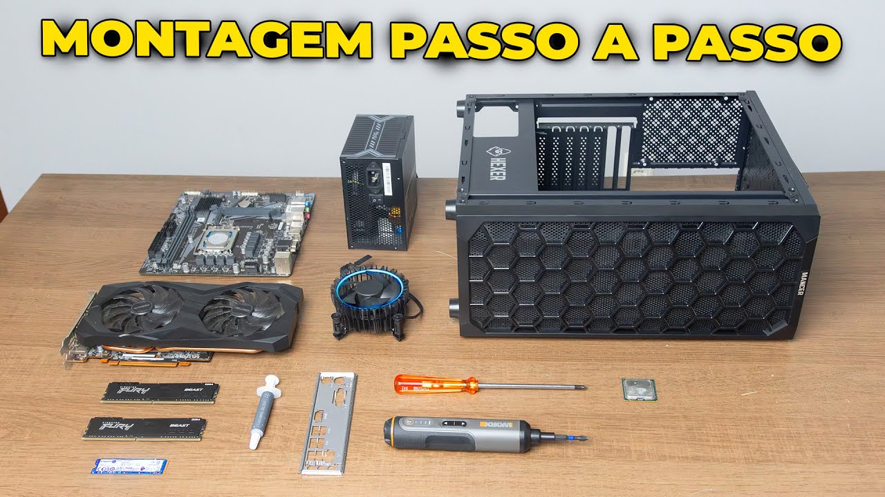COMO MONTAR UM PC GAMER COMPLETO PASSO A PASSO 2026