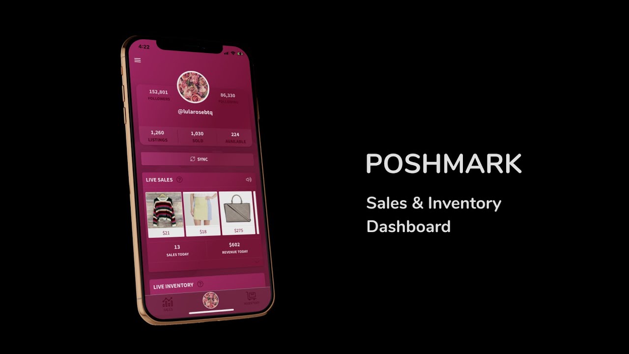 Real-Time Poshmark Sales & Inventory Dashboard Is Here!