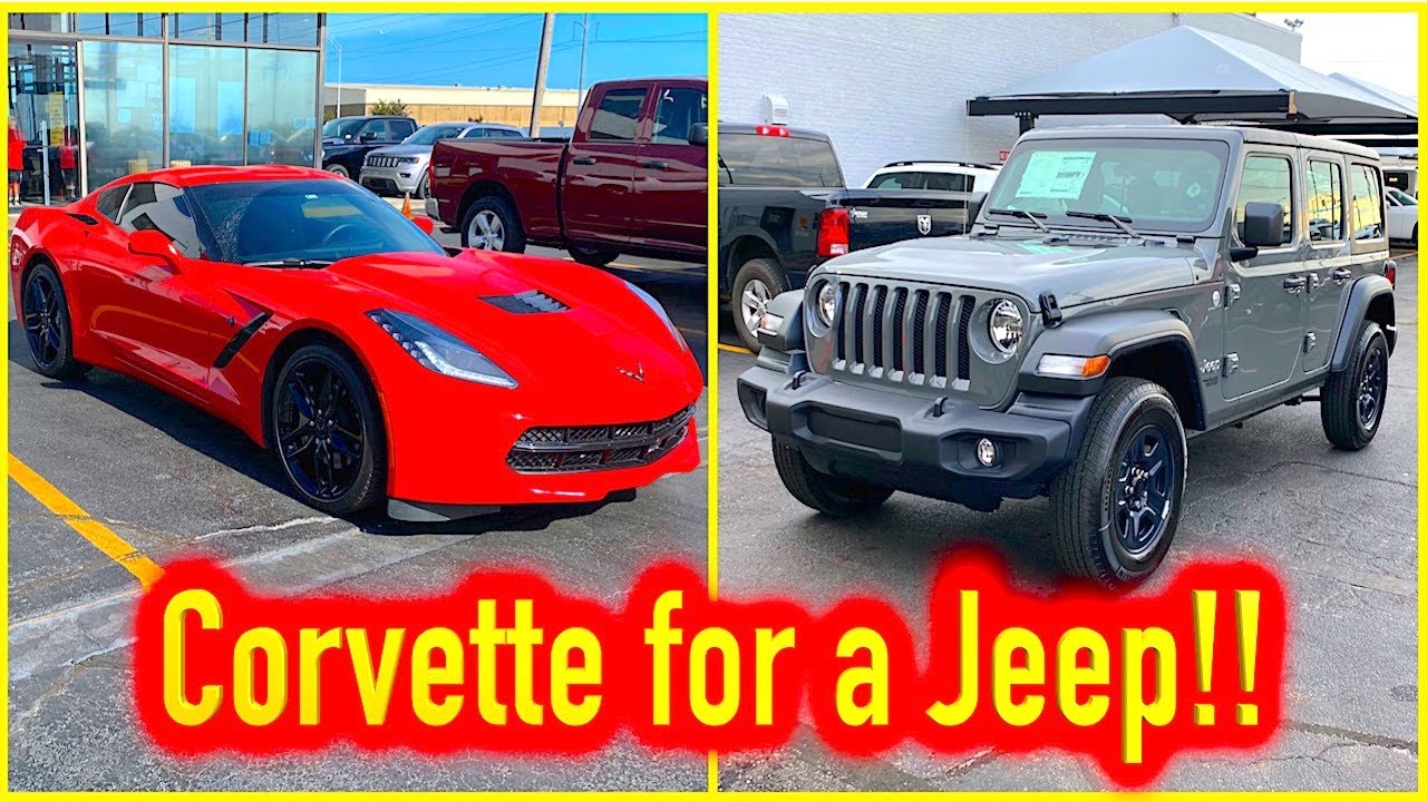 I Traded my $60K 2019 Chevy Corvette for a $31K 2020 Jeep Wrangler