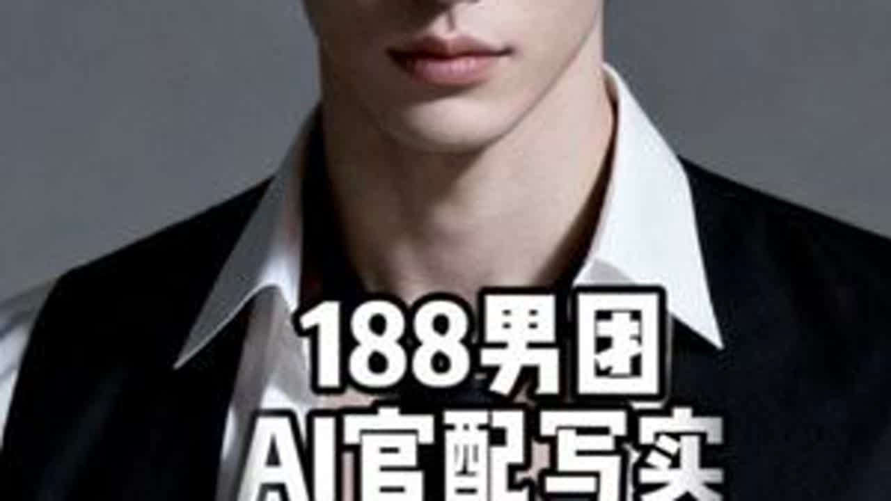 188男团官配，用ai生成真实人物，小说照进现实。#188男团 #ai创作浪潮计划 #ai