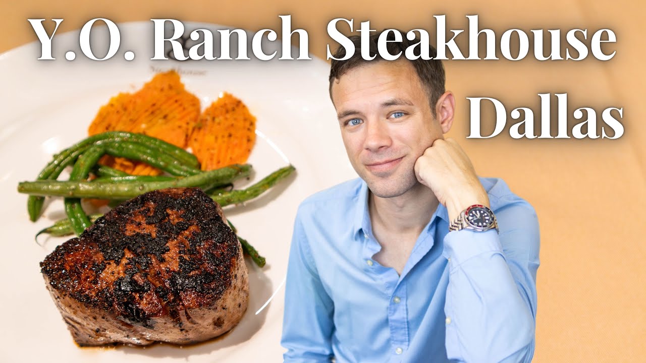 Eating at Y.O. Ranch Steakhouse. Best Steakhouse in Dallas?