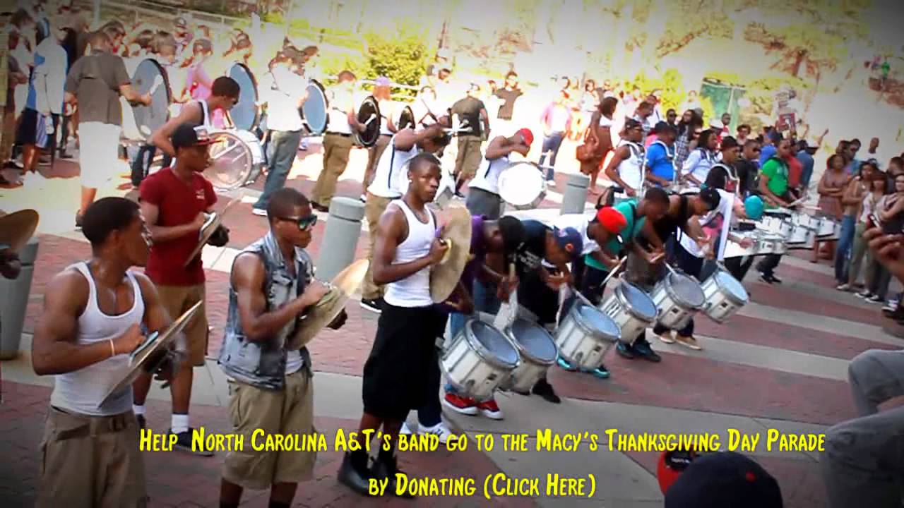 North Carolina A&T Drumline 2012 Campus