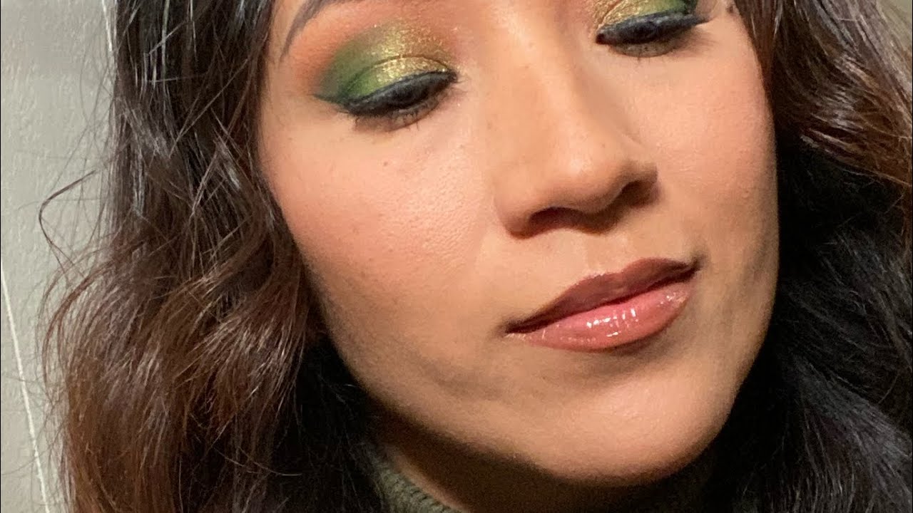 Maquillaje de ojos Verde 