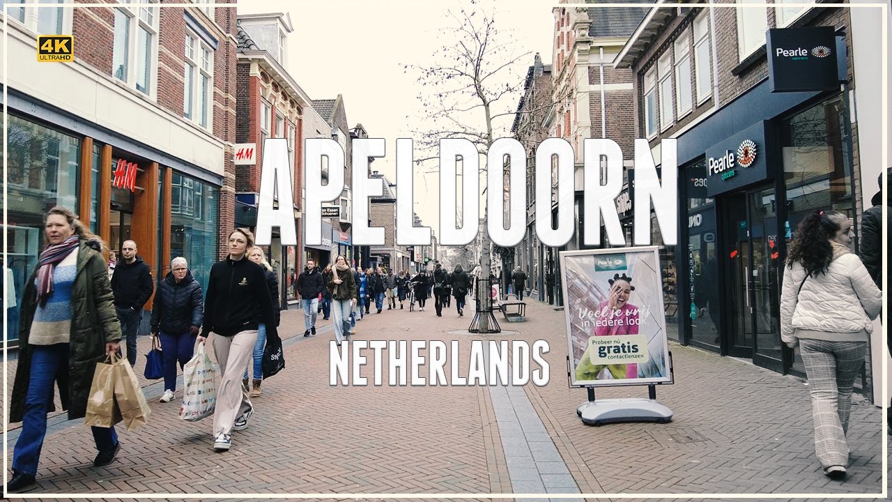 Apeldoorn Walking Tour 2025! Saturday Market - Explore APELDOORN Centrum In Style! | 4k Netherlands