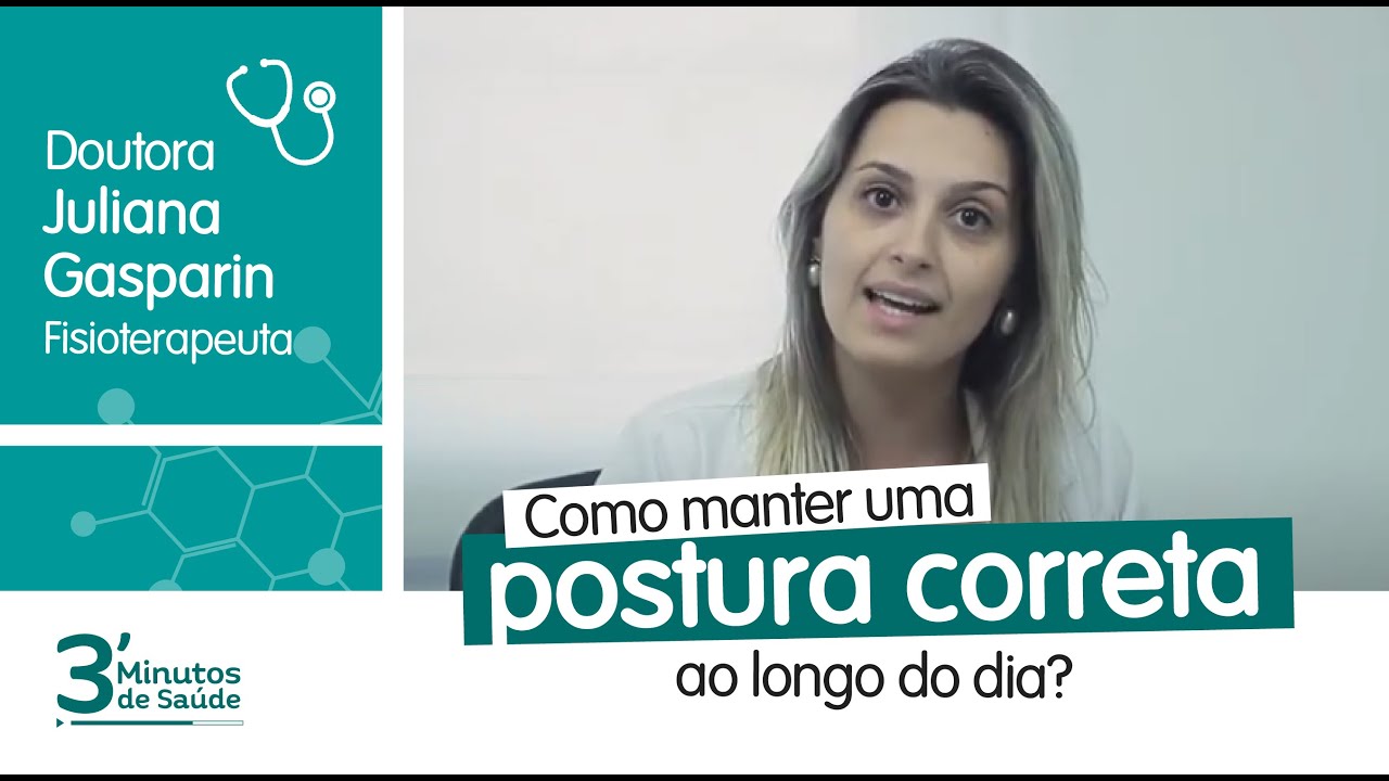 Como manter uma postura correta ao longo do dia?