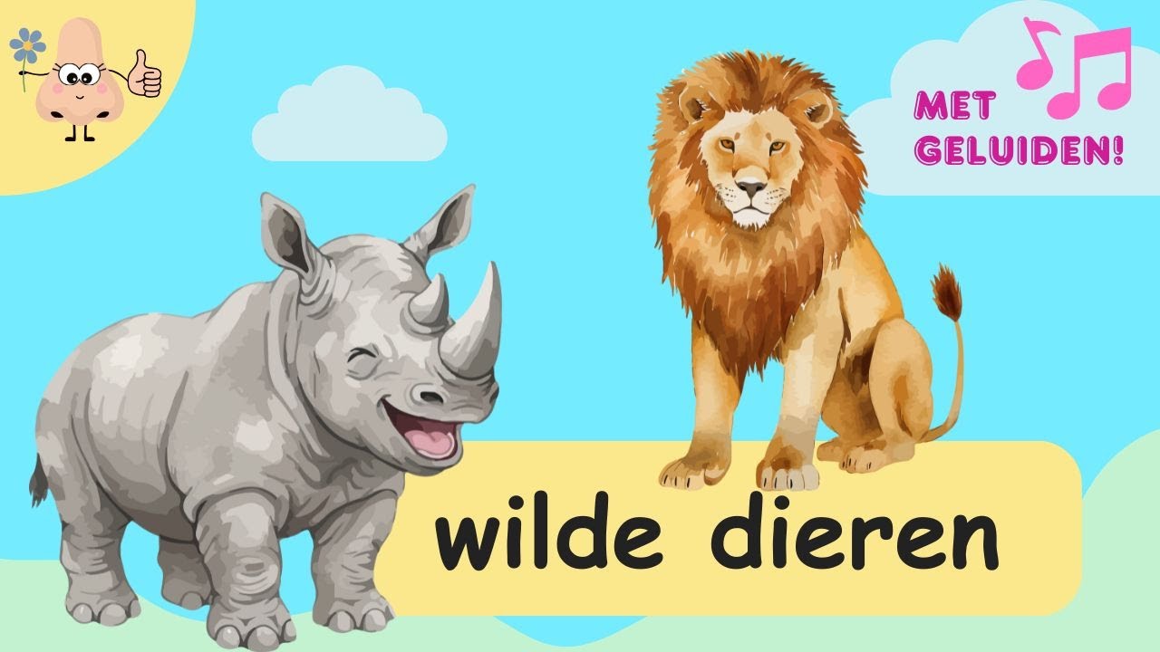 Wilde Dieren Leren – Woordenschat voor Peuters & Kleuters